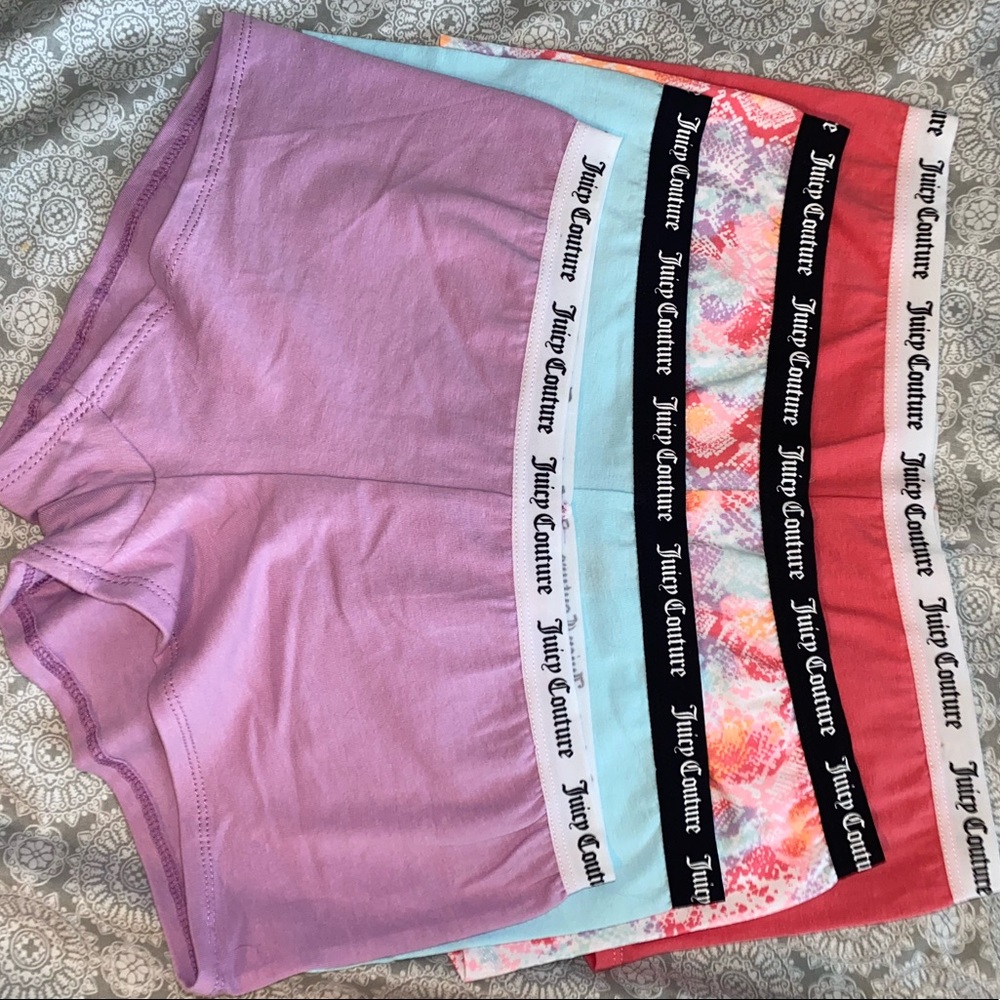 NWOT Juicy Couture boyshort panties